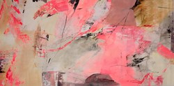 All the Love in the World by Natasha Barnes - Original Painting on Box Canvas sized 60x29 inches. Available from Whitewall Galleries